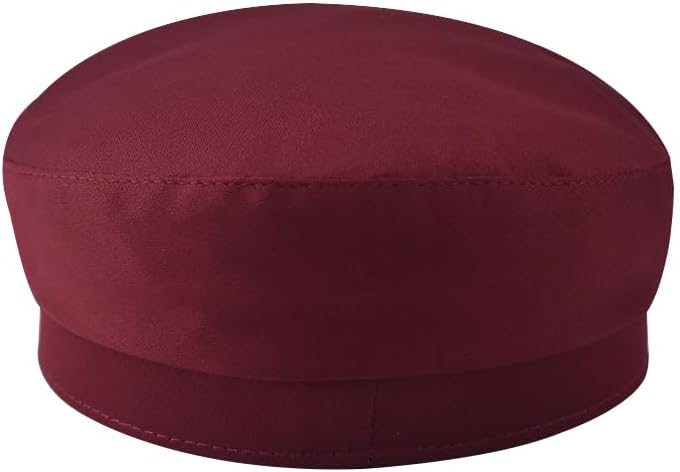 ASTOC Classic Chauffeur Hat for Men Women Unisex Captain Sailor Hat Newsboy Cap Costume Hats - Image 3